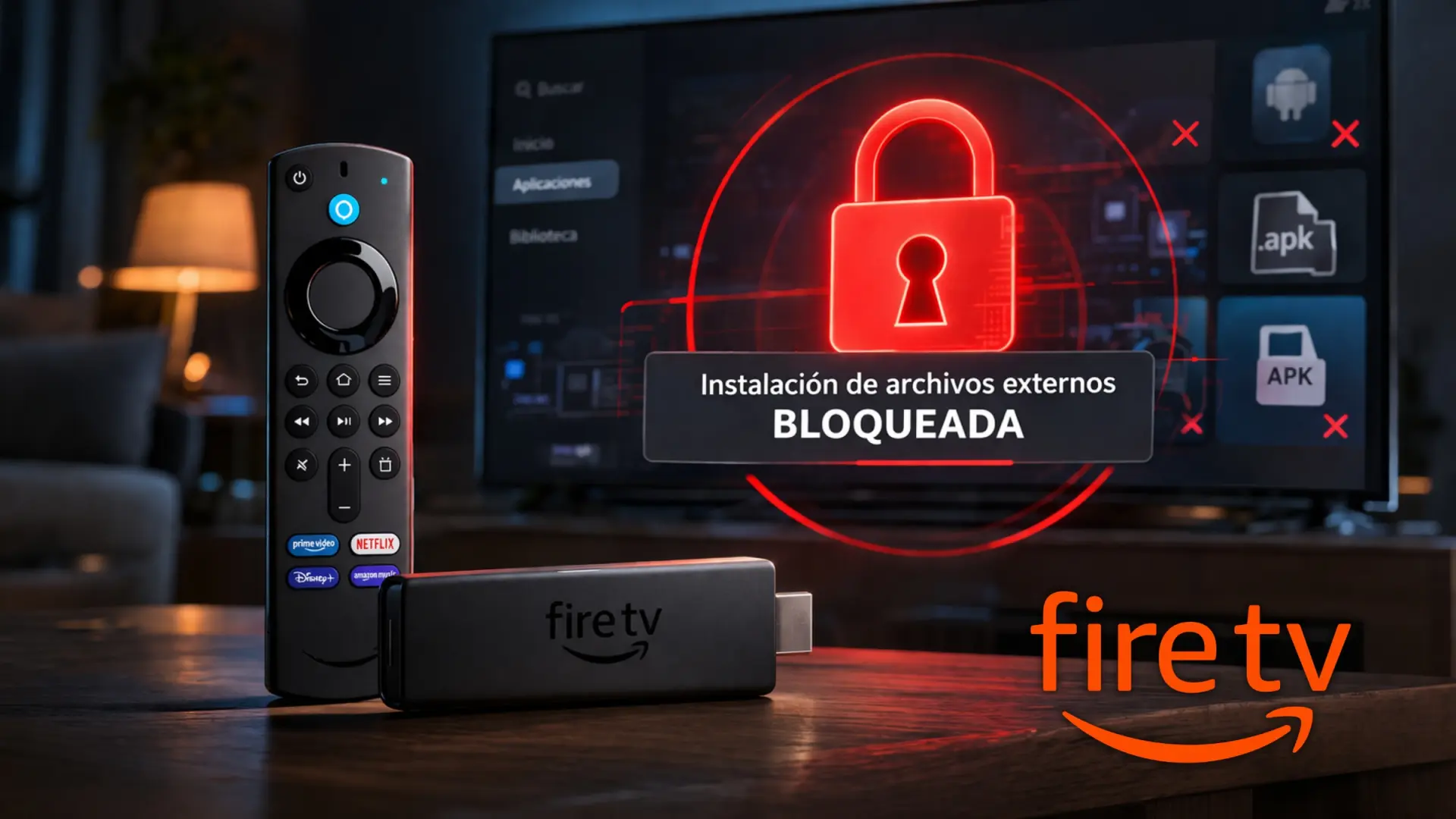 Amazon rétrécit les possibilités d'installation d'applications sur fire tv