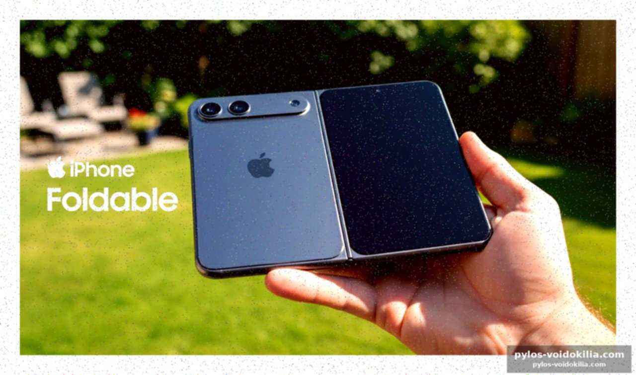 Un iphone pliable de qualité essentielle