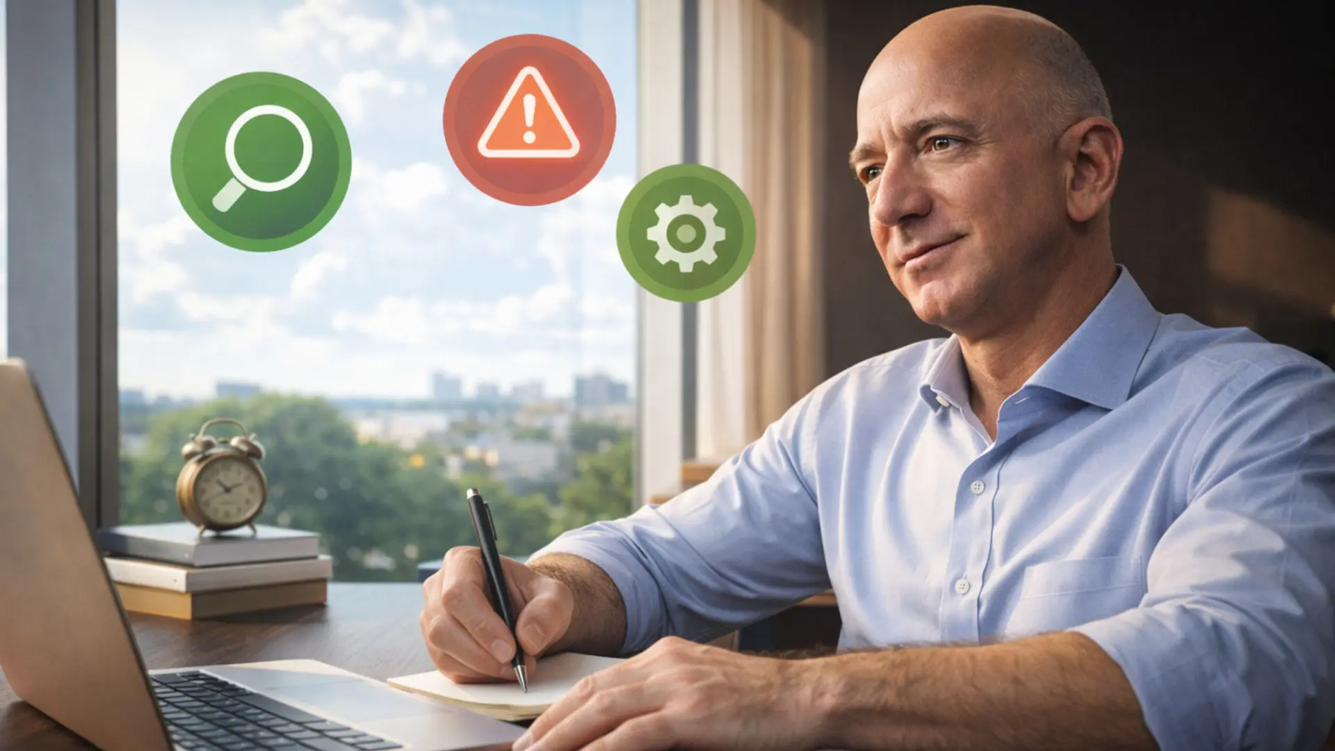Bezos dévoile une révélation sur le stress : ce n'est pas le travail