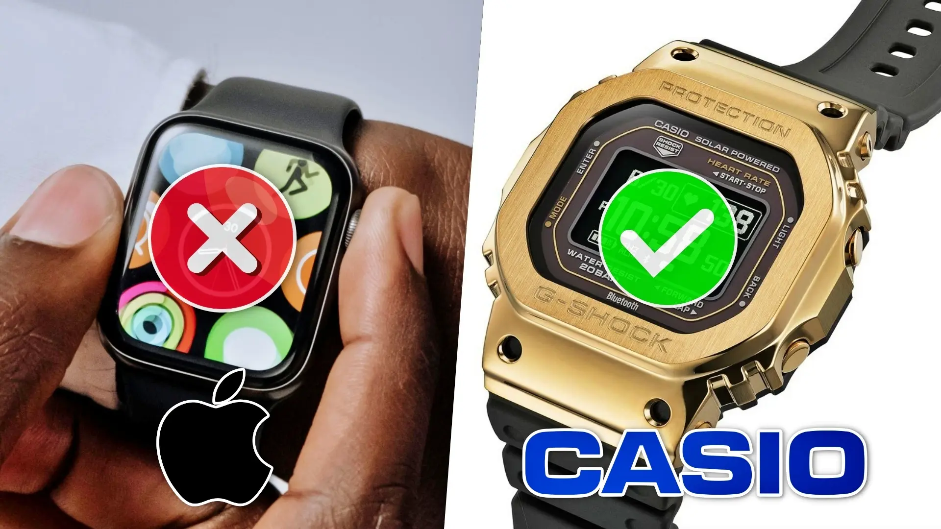 Casio g-shock gm-h5600 : l'hybride qui défie la tendance des smartwatches