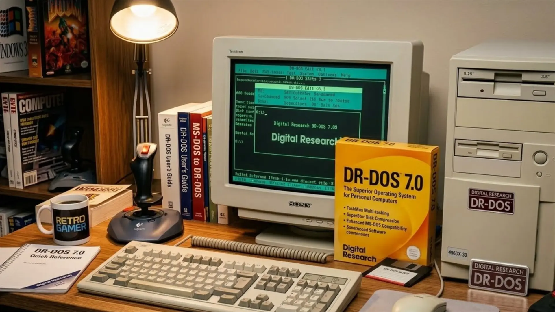 Dr-dos renaît : le légendaire os de ligne de commande se relève des cendres