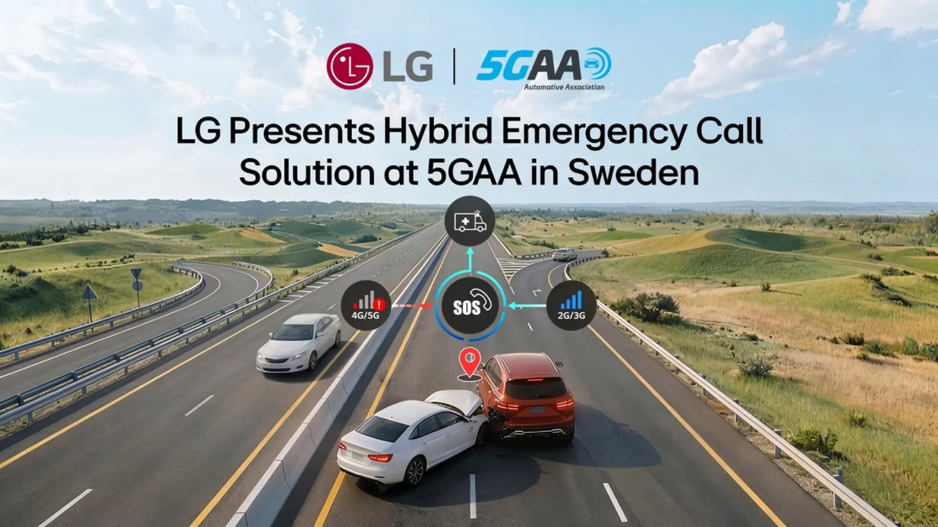 Ecall : lg renforce la sécurité automobile avec un système hybride