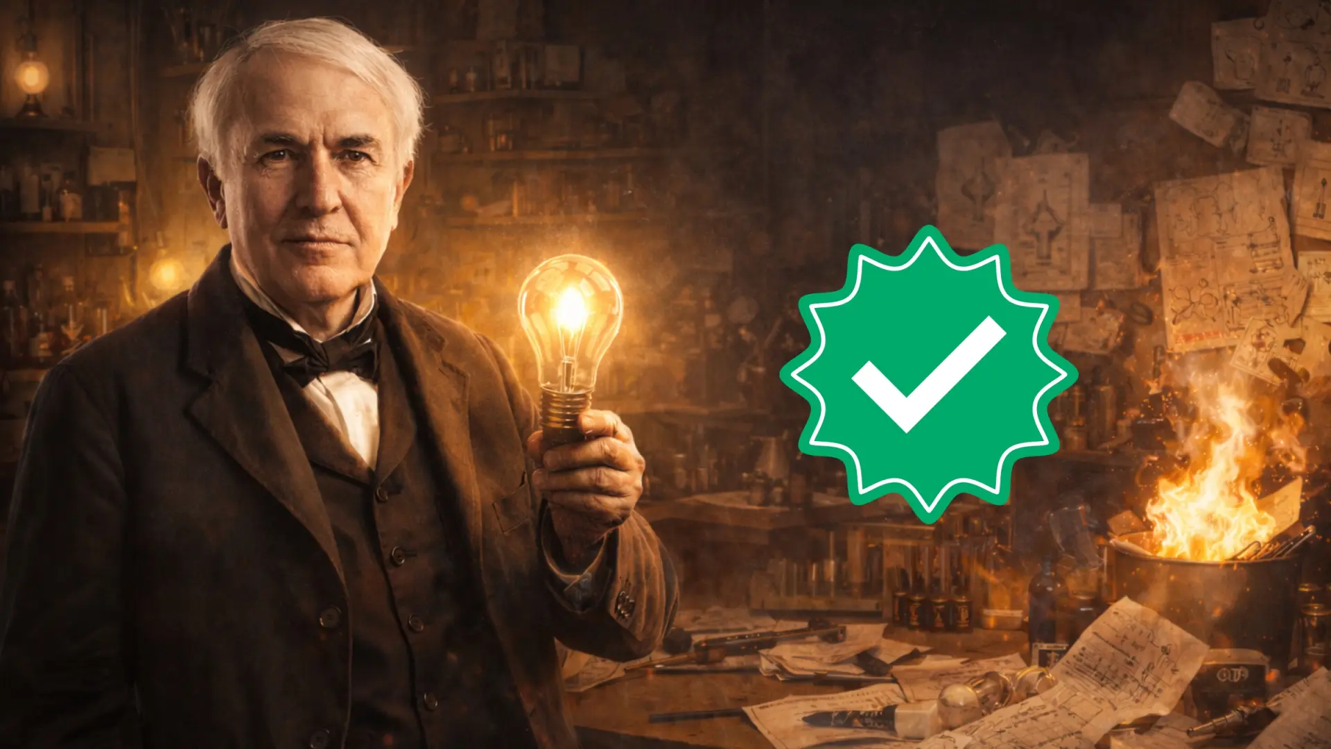 Edison : l'échec, un ingrédient clé de l'innovation