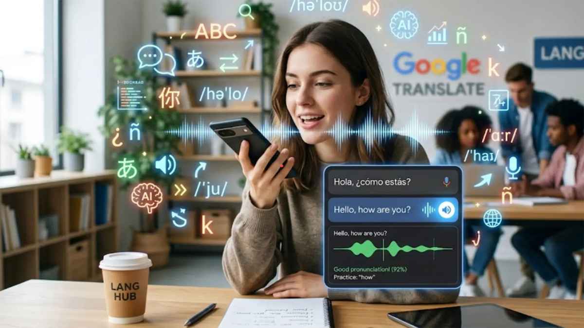 Google traduction affine sa prononciation grâce à l'ia