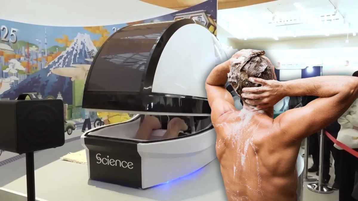 Japon : une capsule robotisée promet de révolutionner le rituel du bain