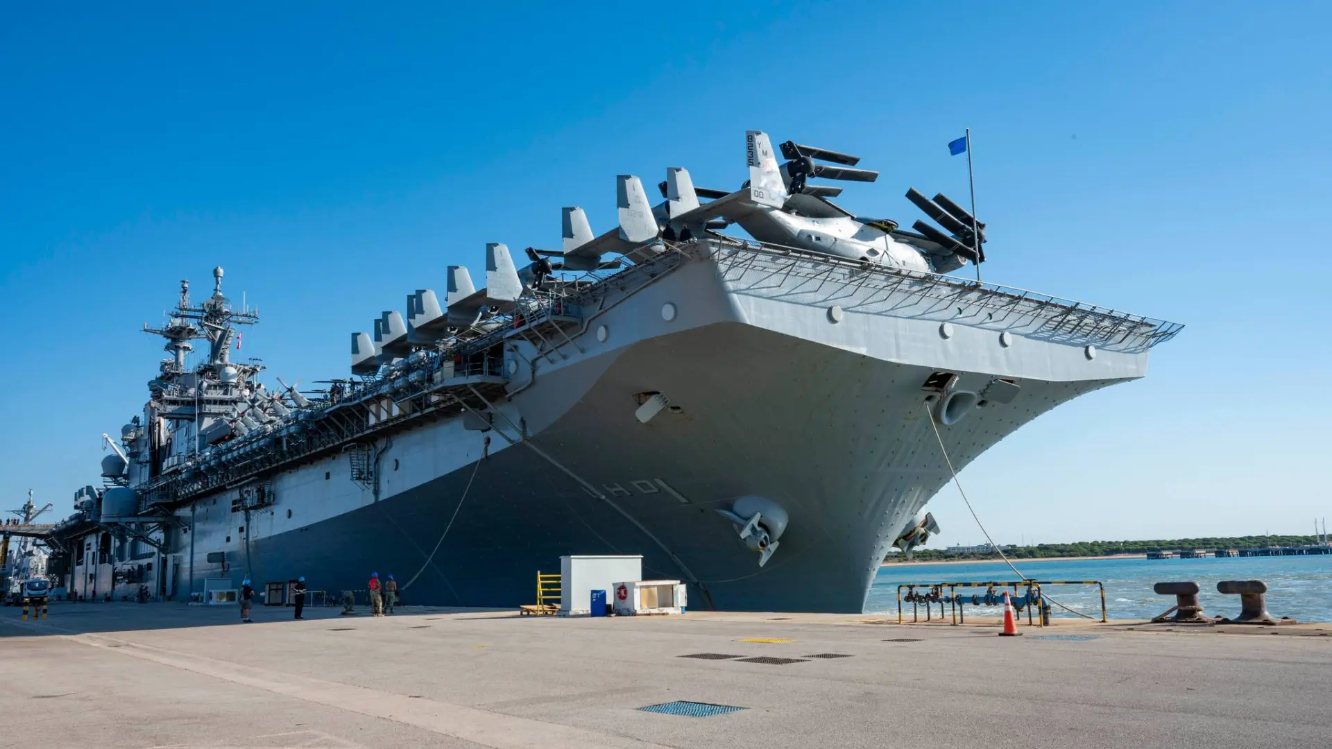 La navy américaine renforce sa présence en espagne