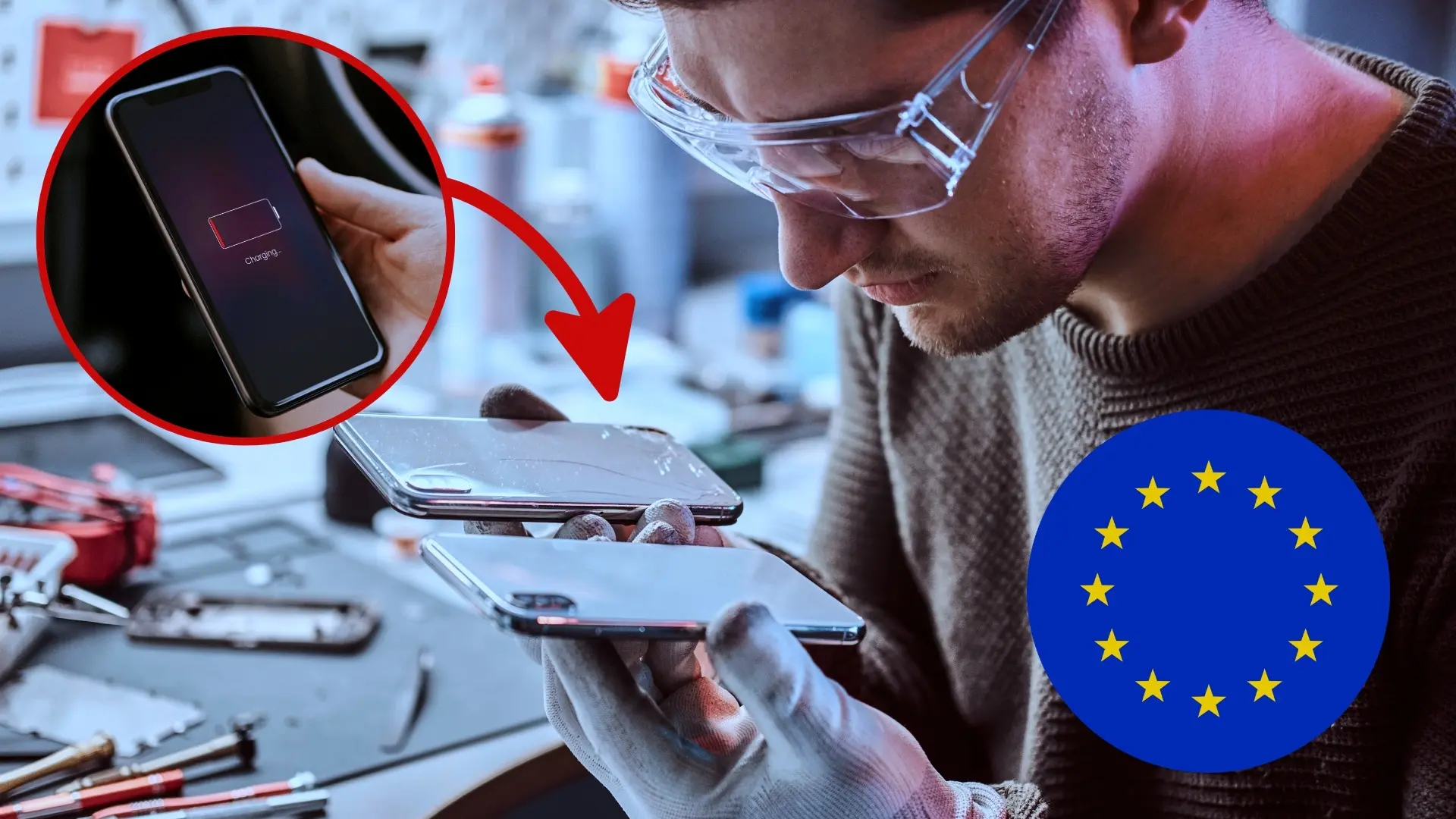 Les smartphones bientôt réparables facilement? l'union européenne s'engage