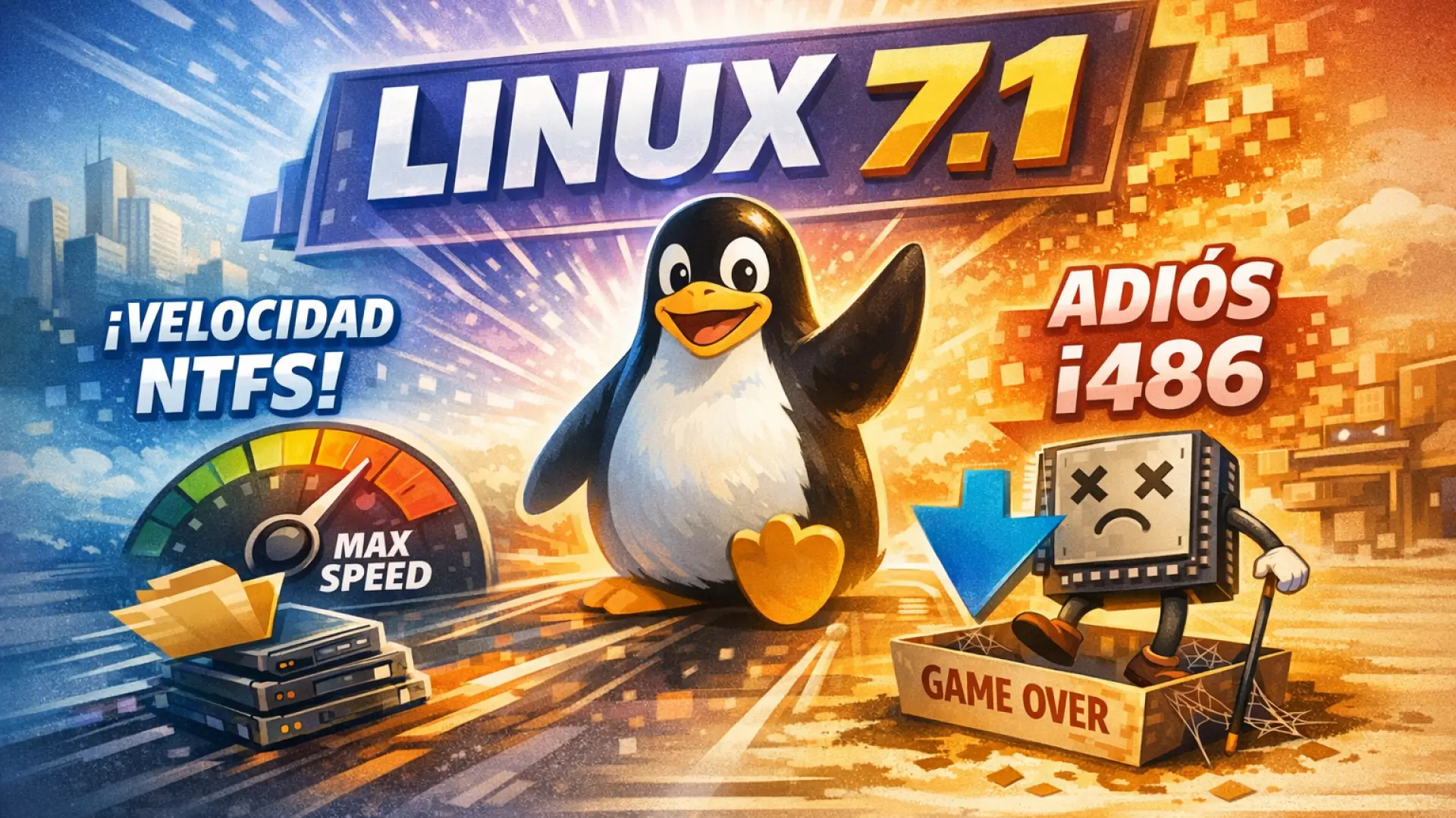 Linux 7.1 : un démon de code éliminé, la compatibilité ntfs revigorée