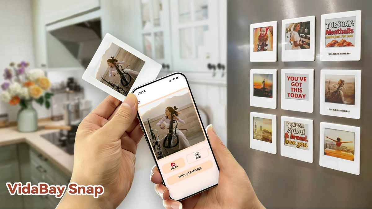 Magnetique sans batterie : l'écrin photo qui révolutionne le suivi des souvenirs