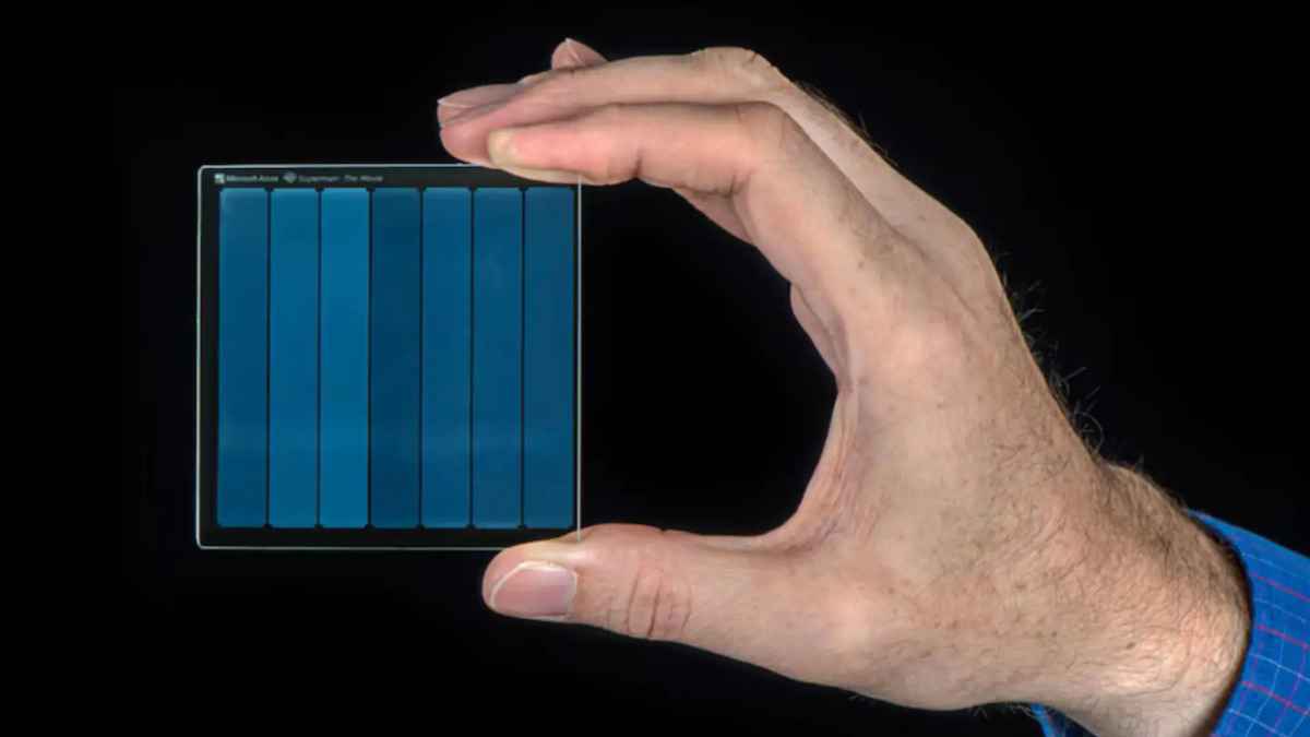 Microsoft parie sur le verre pour l'ia : une alternative aux data centers énergivores