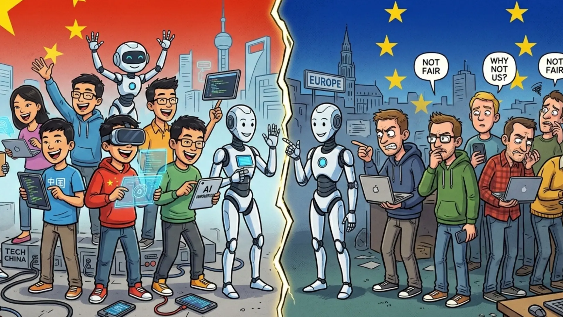 Mwc 2026 : la chine relance l'innovation, l'europe accuse le retard