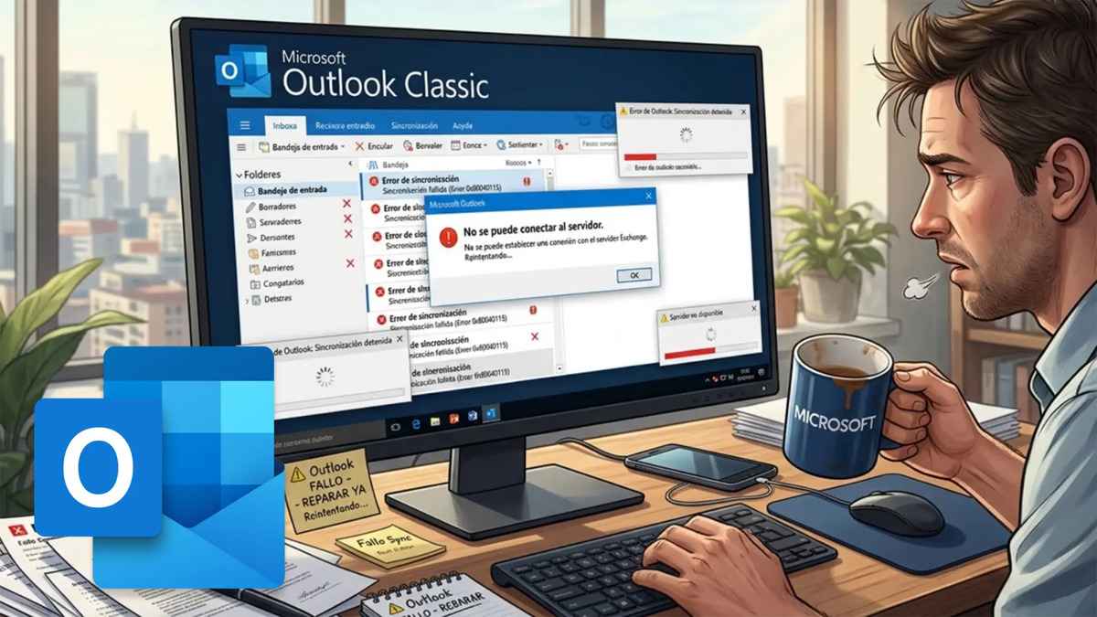 Outlook classique : microsoft face à une série de bugs perturbants
