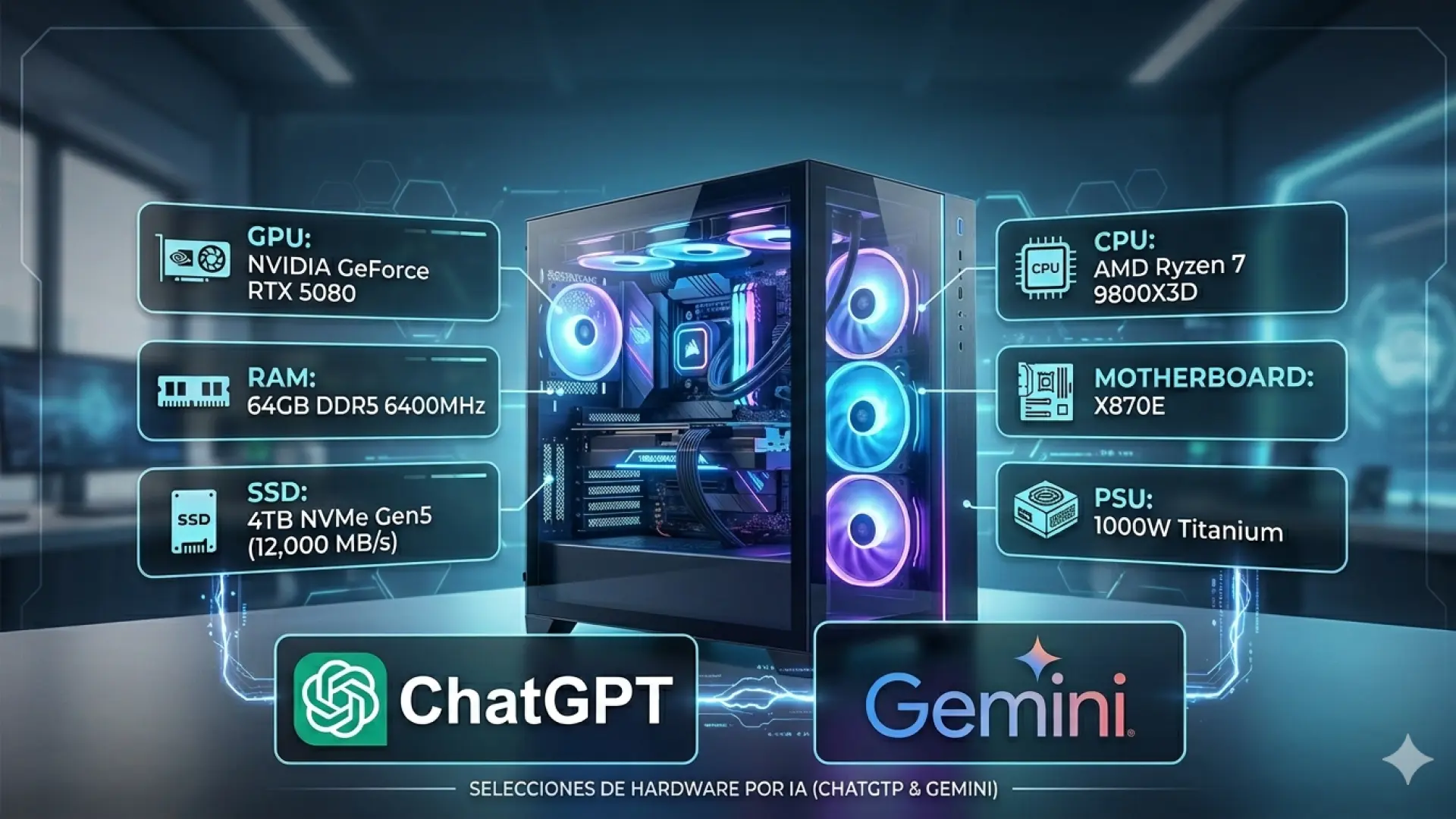 Pc : l'ia s'attaque au défi de la configuration, chatgpt et gemini désobrient
