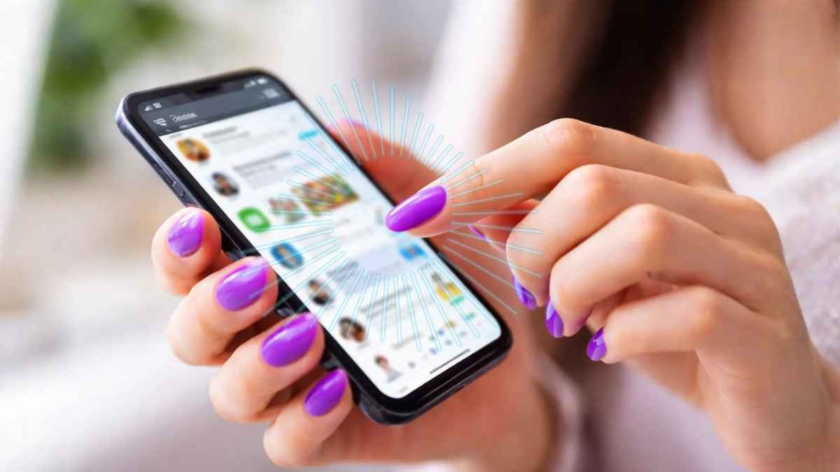 Pouvoir interagir facilement avec sa smartphone, un défi résolu grâce à un esmalte innovant
