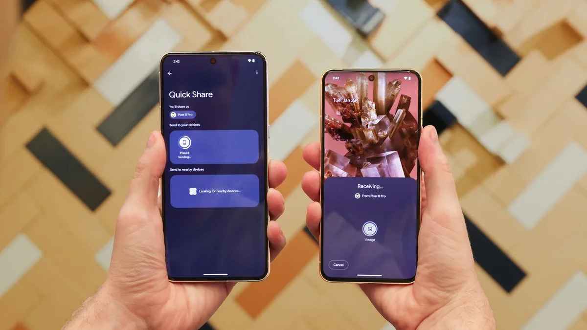 Quick share : une nouvelle étape de sécurité pourrait freiner le partage de fichiers