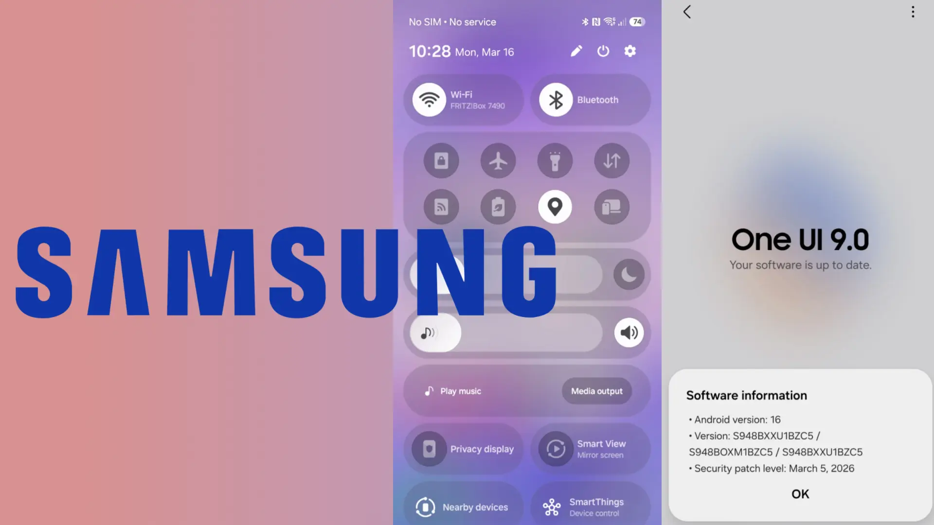 Samsung prépare une nouvelle version d'one ui 9, avec des améliorations majeures