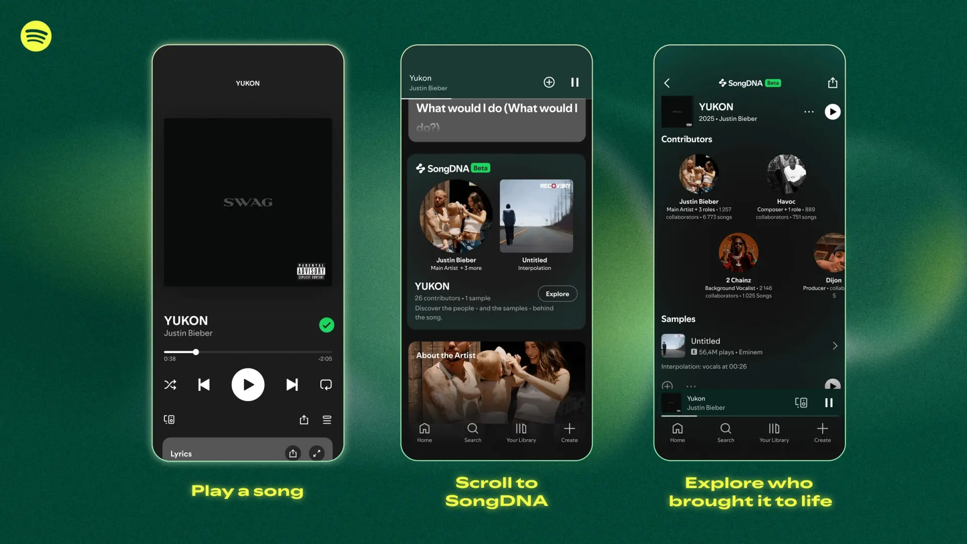 Songdna : spotify dévoile le pedigree secret de vos chansons