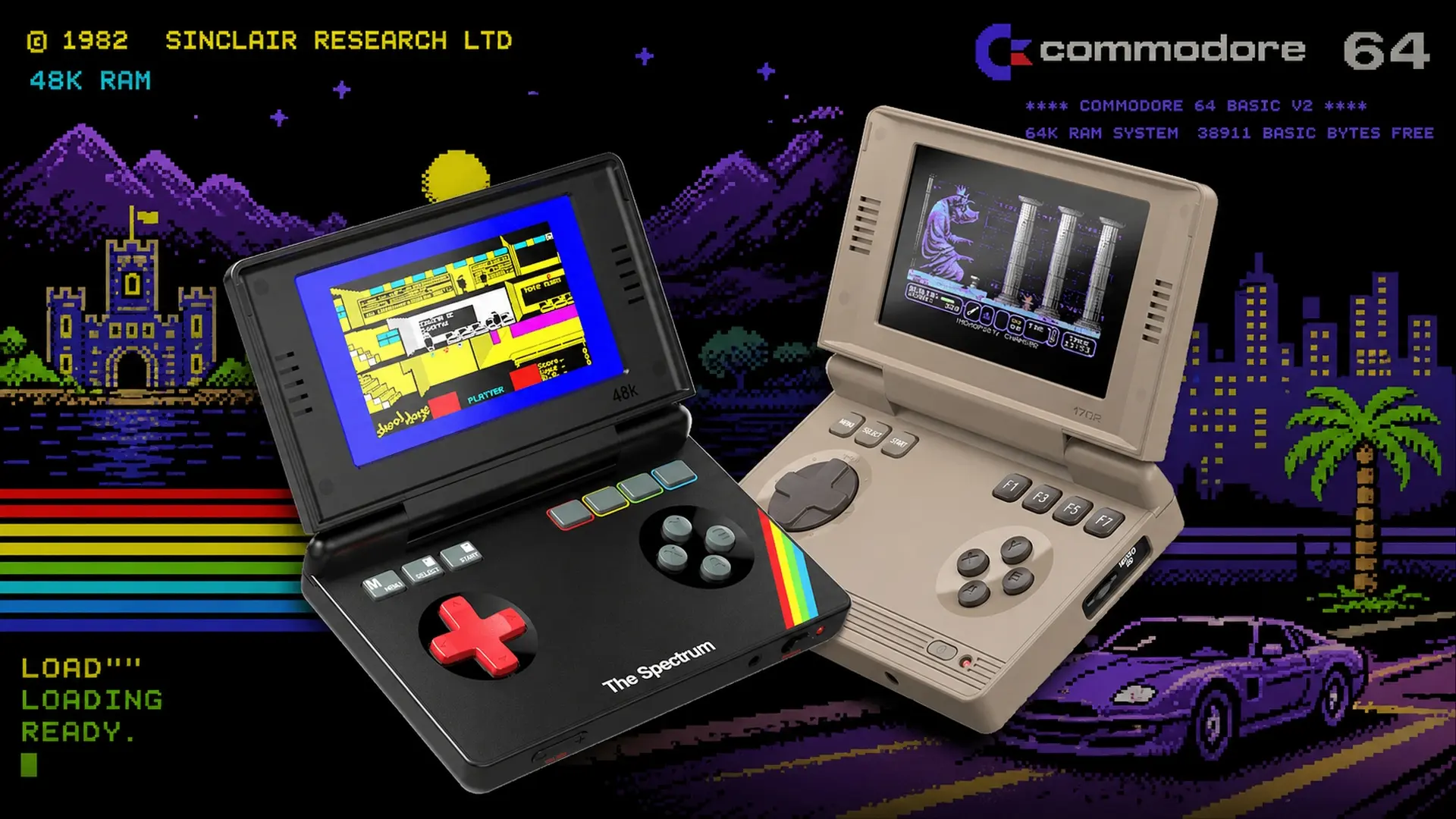 Spectre et dragon : evercade et retro games réveillent les légendes 8-bit
