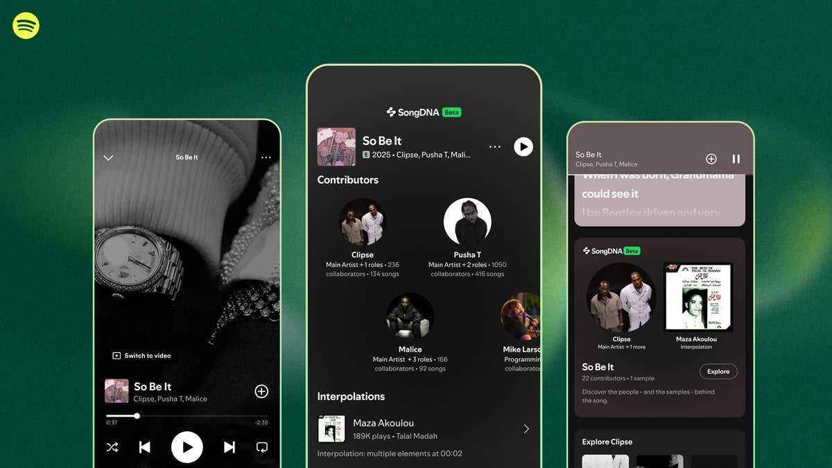 Spotify dévoile les arrières-scènes de vos morceaux préférés