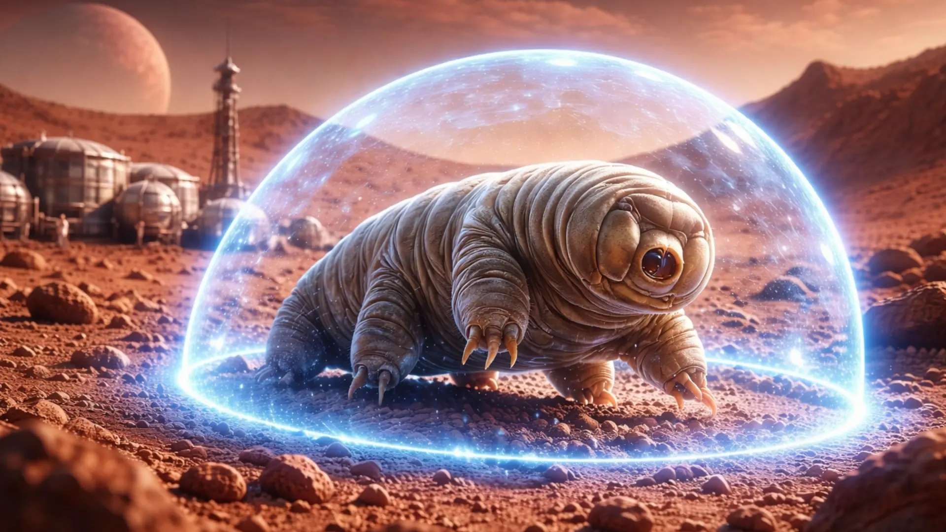 Tardigrades : les survivants les plus résistants menacés par la terre martienne