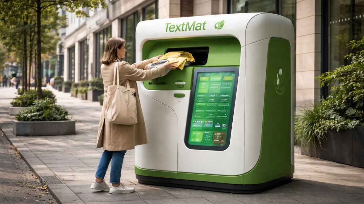 Texmat, le nouveau système de recyclage de vêtements en espagne