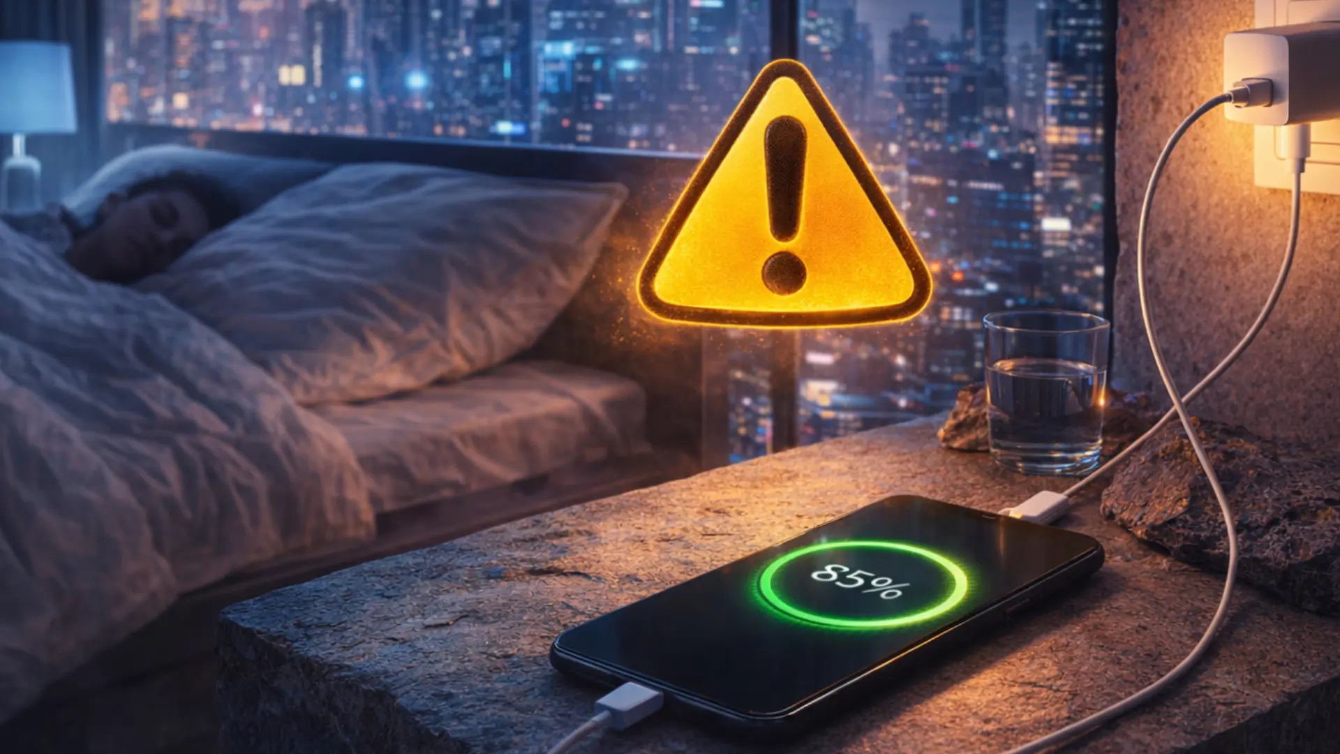 Votre téléphone vous vole votre sommeil (et votre batterie)