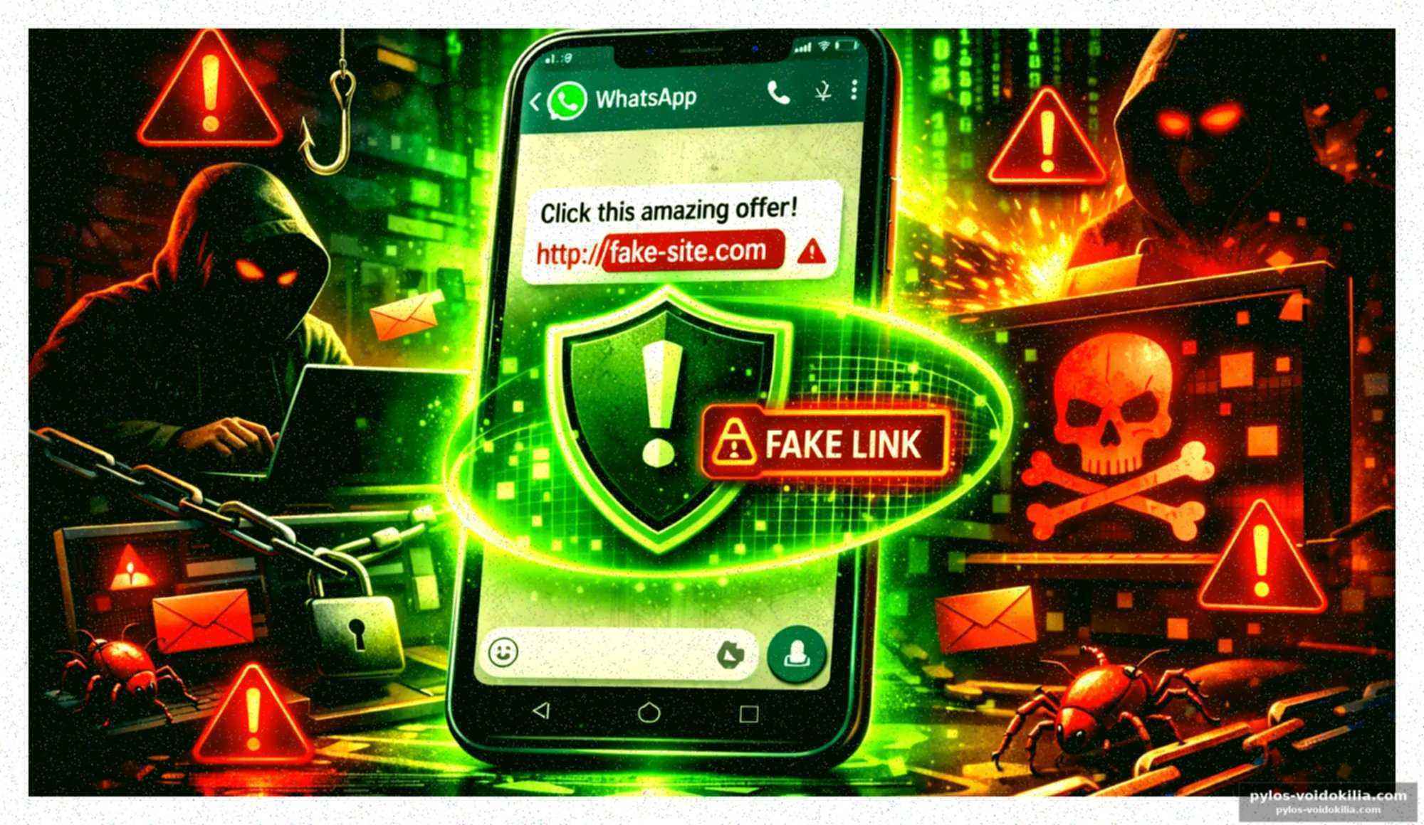 Whatsapp détecte les tentatives de piratage avant votre clic