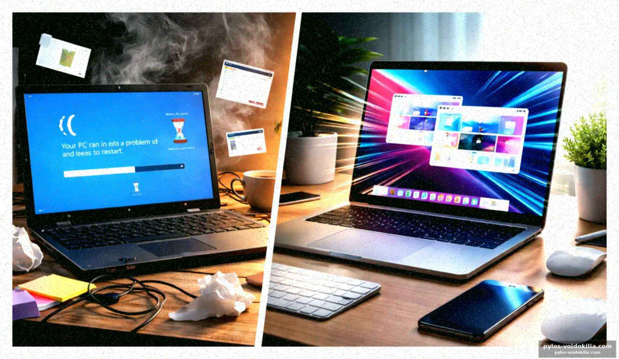 Une différence flagrante malgré la forte présence de microsoft sur le marché