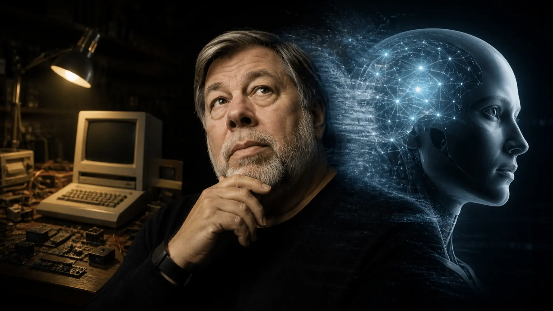 Wozniak : la ia, un risque existentiel, pas une menace technologique