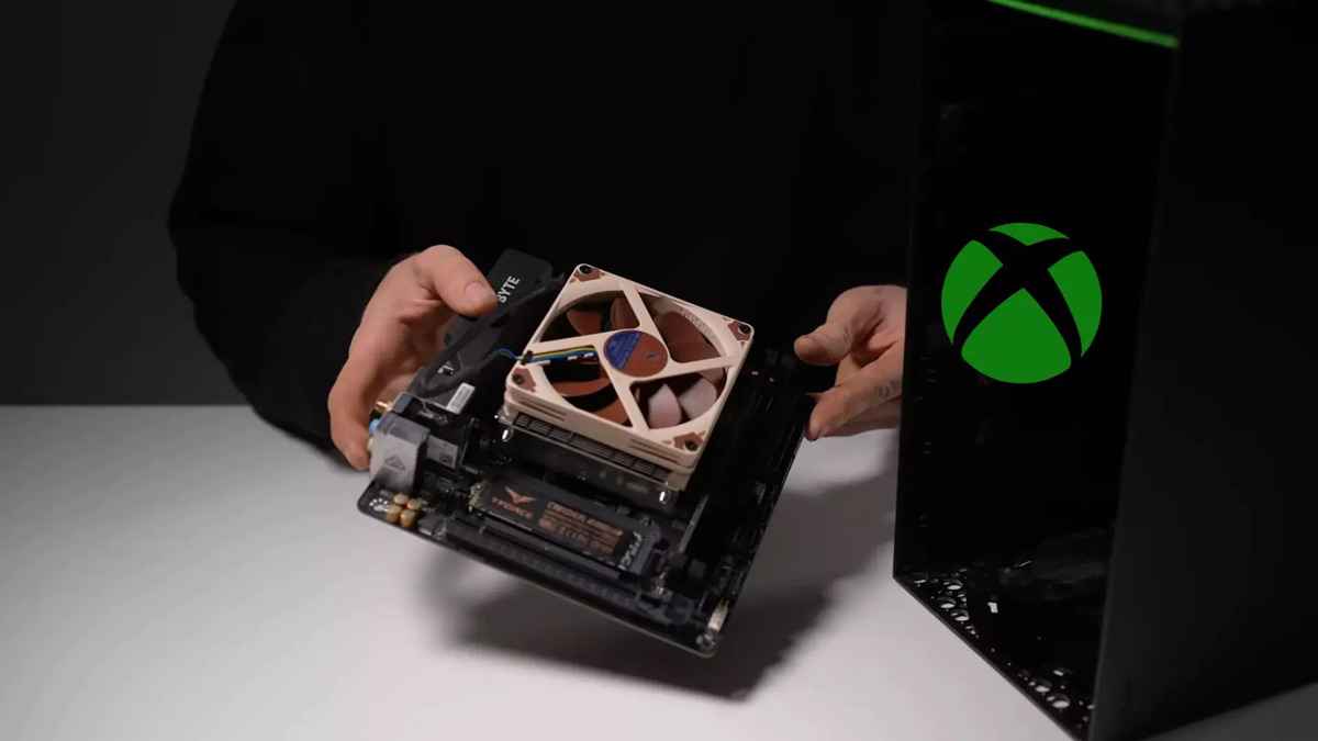 Xbox series x : un pc gamer insoupçonné émerge d'une series x d'occasion