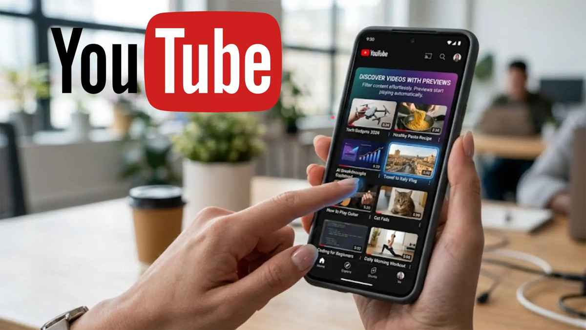 Youtube teste : aperçu des vidéos avant de cliquer