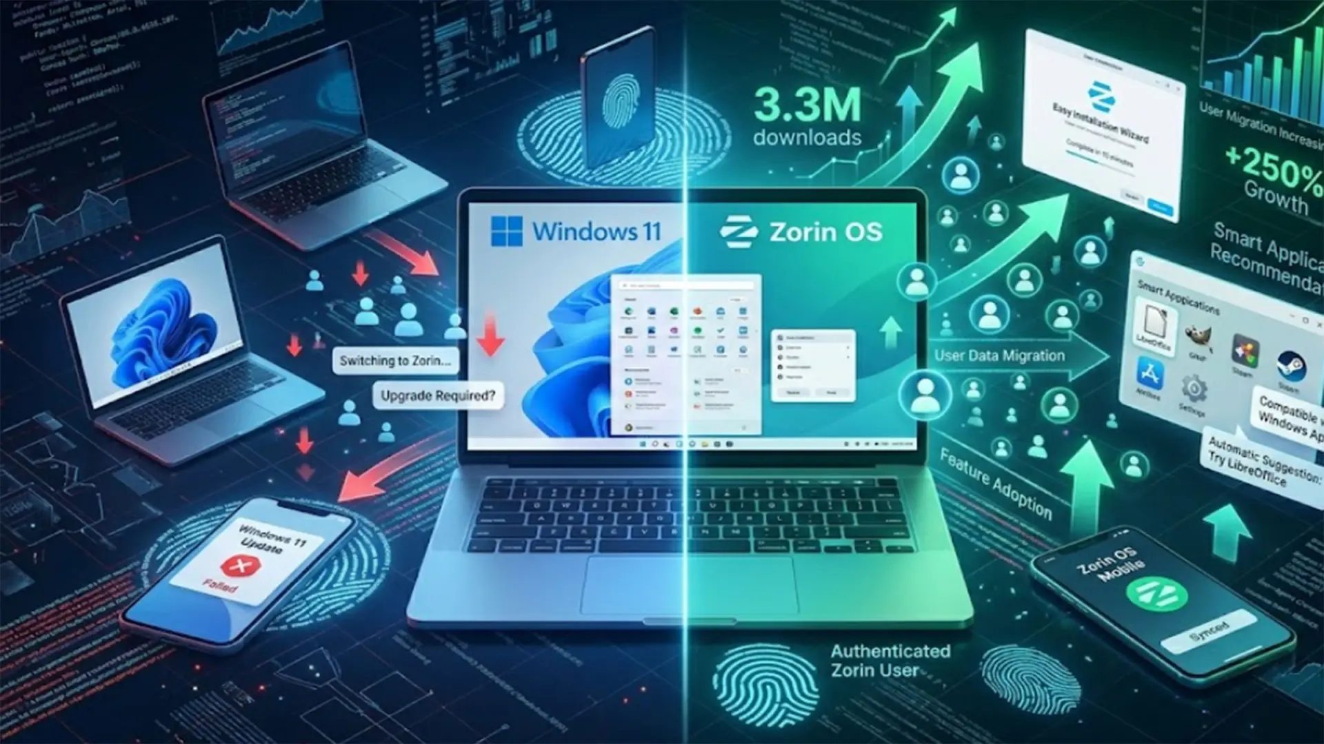 Zorin os : le linux qui déjoue les chars de microsoft